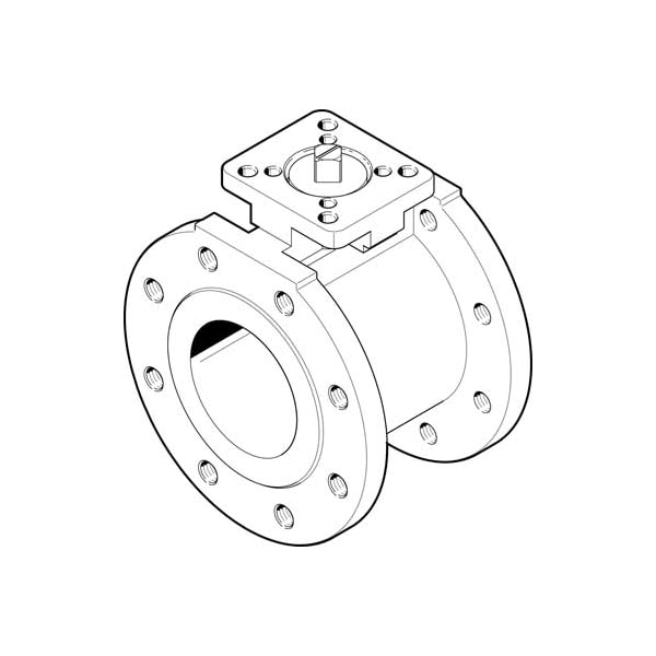 Ball Valve VZBC-100-FF-16-22-F0710-V4V4T